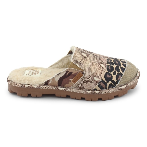 BLOWFISH MALIBU NATURAL CITY KITTY SHEARLING SLIPPER - Picture 2 of 2